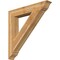 Ekena Millwork Traditional Traditional Rough Sawn Bracket, Western Red Cedar, 6"W x 40"D x 40"H BKT06X40X40TRA01RWR - alternate 1